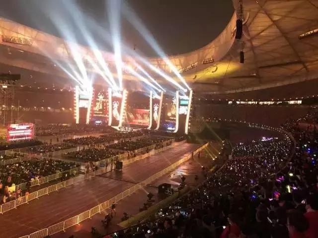 华汇全力打造《中国新歌声2》鸟巢巅峰夜顶级音响系统！