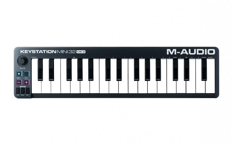 M-Audio发布Keystation Mini 32 Mk3迷你键盘