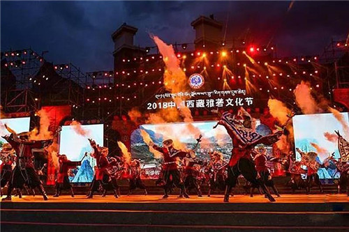 舞台灯光丨珠江灯光助阵2018中国西藏雅砻文化节启幕