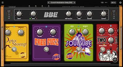 BBE Sound发布Stomp Board前置放大器和吉他效果器套装