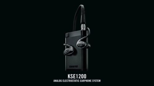 舒尔KSE1200静电式隔音耳机，尽享音乐盛宴！