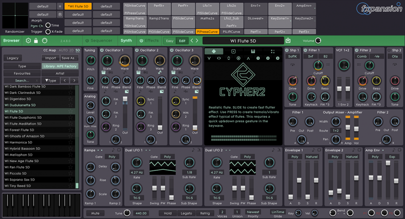 FXpansion 发布 Cypher2 合成器