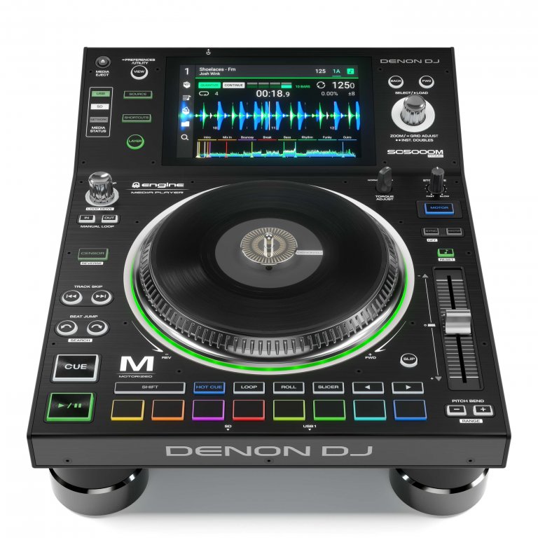 Denon DJ推出带马达驱动的SC5000M多媒体DJ播放器