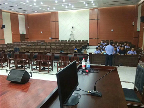 专业音响丨为正义发声！TRS音响助力祁阳县人民法院