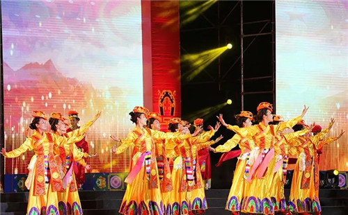 舞台灯光丨珠江灯光助阵2018中国西藏雅砻文化节启幕