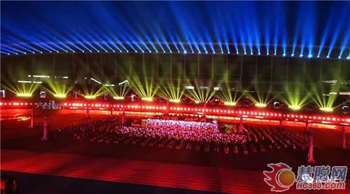 舞台灯光丨ACME赋予广西体育盛会五彩斑斓的色彩