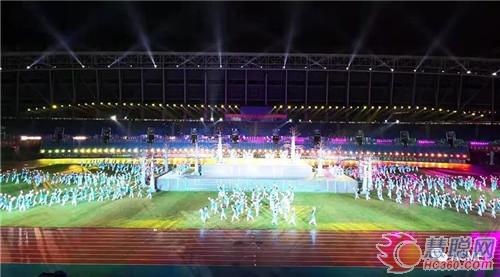 舞台灯光丨ACME赋予广西体育盛会五彩斑斓的色彩