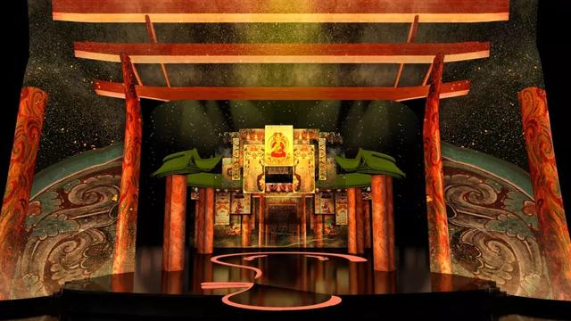 绝色敦煌之夜，这是一场灯光视觉大秀