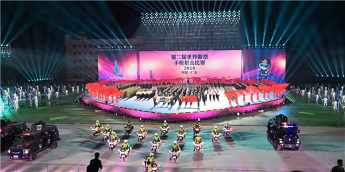 专业音响丨PLA谱莱声结缘世界警察手枪射击比赛开幕式！