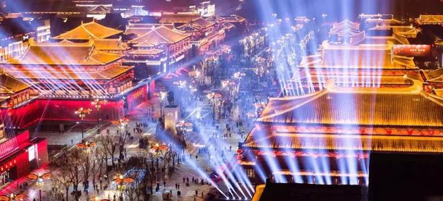 【工程案例】炫美彩熠点睛大唐不夜城