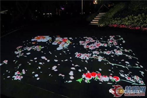 集成了七大模块，这波操作服了！江门玉湖3D喷泉投影灯光秀