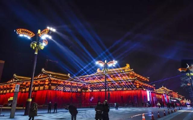 【工程案例】炫美彩熠点睛大唐不夜城