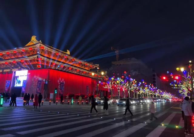 【工程案例】炫美彩熠点睛大唐不夜城