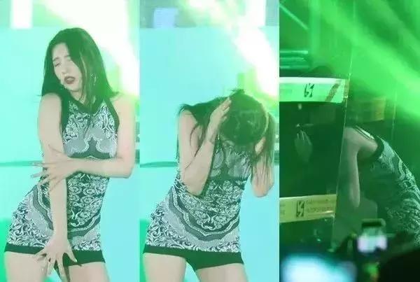 女团成员被吓到！舞台烟花用得好是惊喜，用不好是惊吓！
