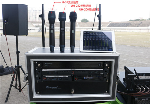力卡无线传输音频系统助力大型体育馆演出