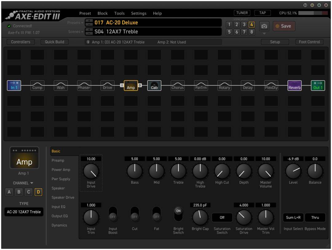 四倍性能提升！效果器Fractal Axe-Fx III