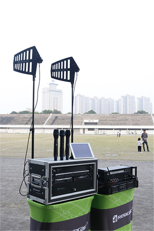 力卡无线传输音频系统助力大型体育馆演出