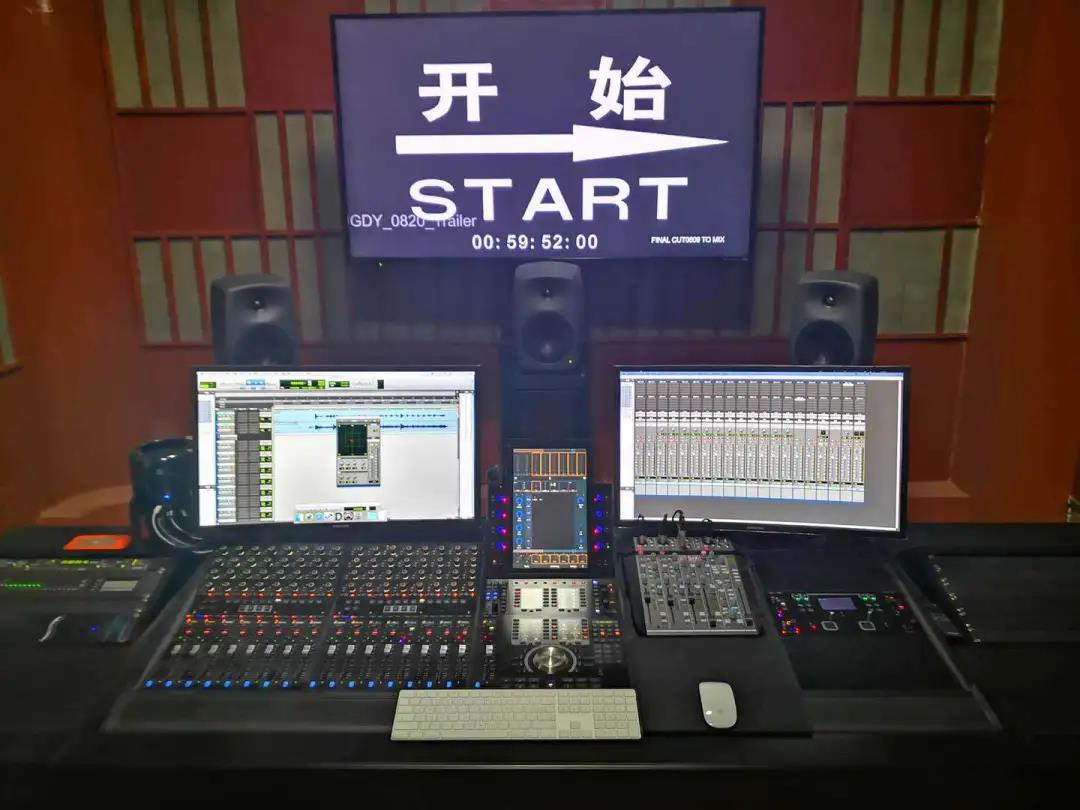 国内首张Avid S4调音台在天山电影制片厂正式启用