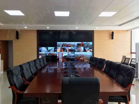 智能会议助力中国防城港口岸联检大楼——“通关一体化”