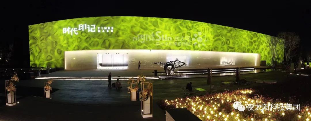 聚水为财，流水生财｜夜太阳水纹灯1招搞定建筑的灵动性！
