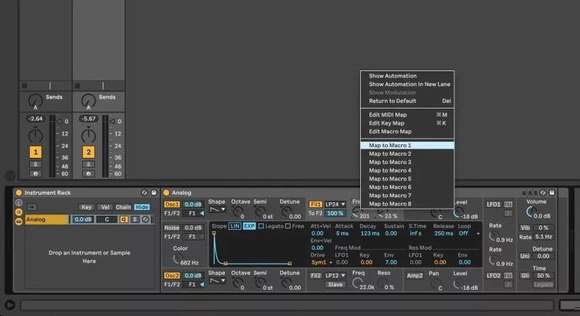 Ableton Live：在 Live 10 中制作动态 Instrument Rack 乐器机架