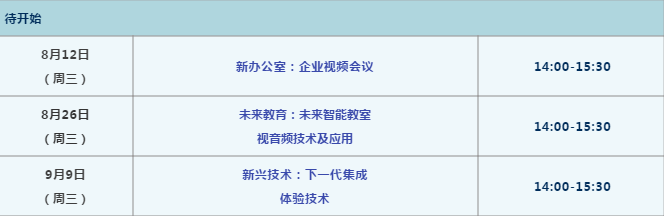 想了解企业视频会议的应用趋势及革新技术的，速来！