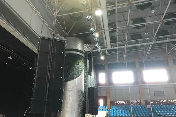 JSL案例丨吉林长春航空学院体育馆采用专业音响设备