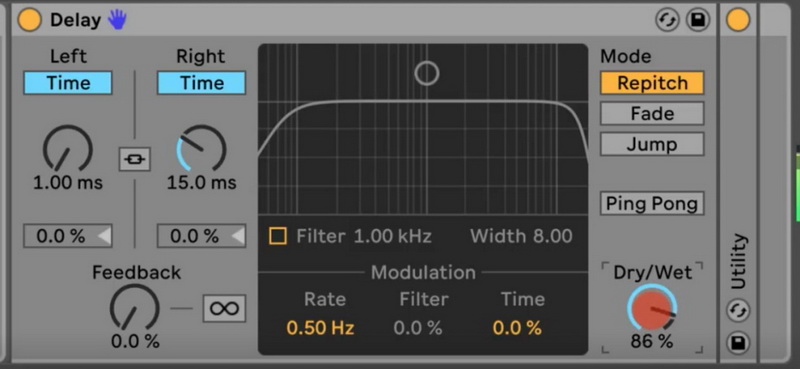 不止是回响：Ableton Live 延迟效果的创造性用法