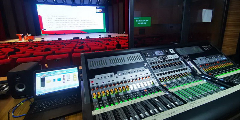 JBL VTX A8进驻重庆璧山中学枫香湖校区