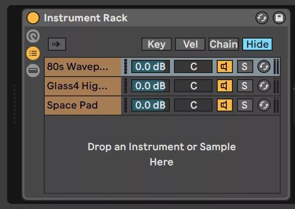 Ableton Live：在 Live 10 中制作动态 Instrument Rack 乐器机架