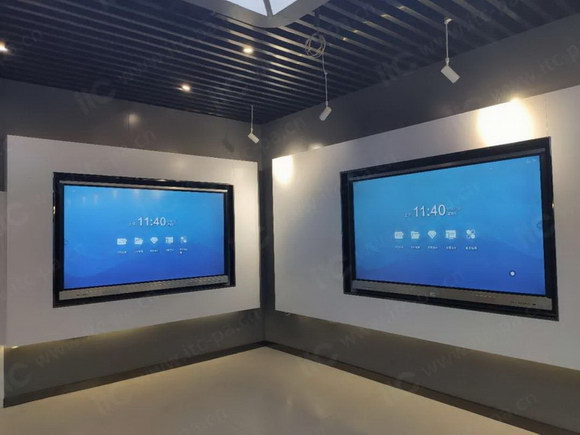 【itc小间距LED屏、扩声、中控案例】内蒙古某大数据局