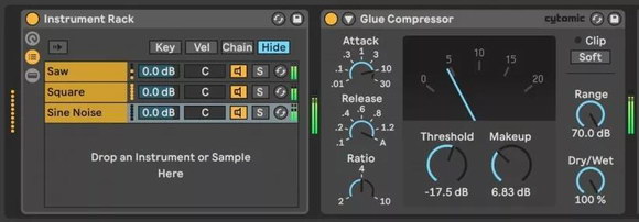 Ableton Live：在 Live 10 中制作动态 Instrument Rack 乐器机架