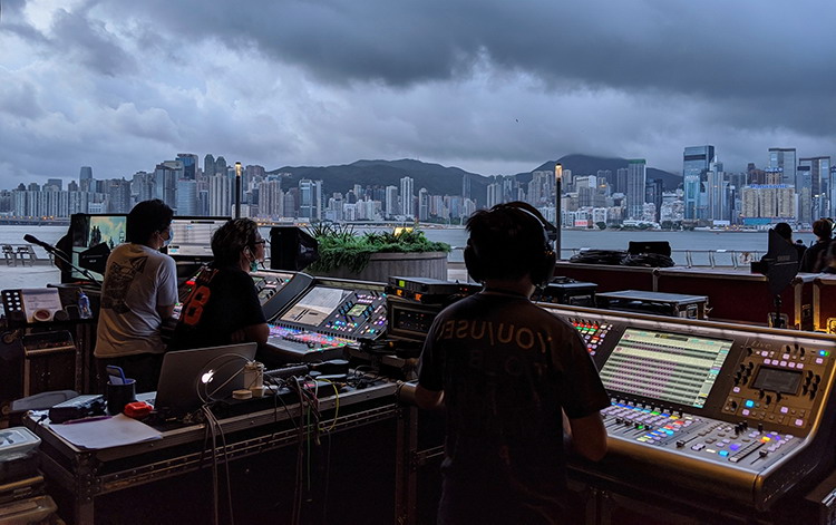 SSL Live调音台亮相陈奕迅网上慈善音乐会