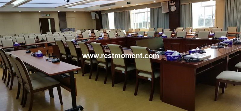 雷蒙电子为深圳市龙岗区坪地街道办安装成套全数字会议系统