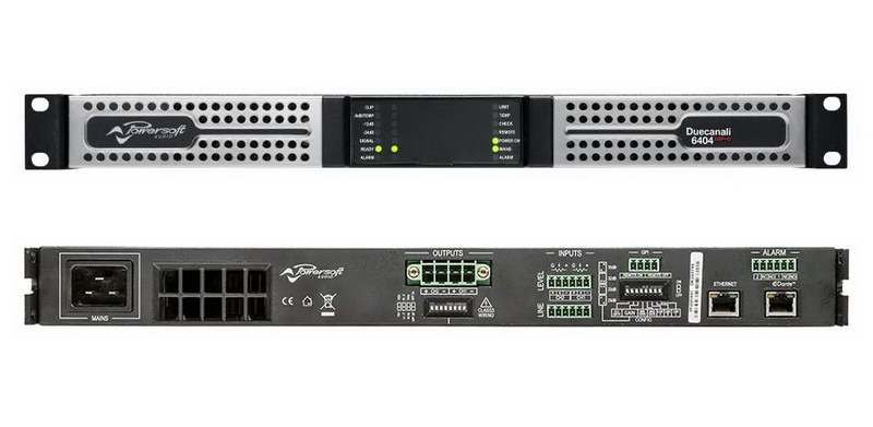 Powersoft扩展Duecanali和Quattrocanali系列