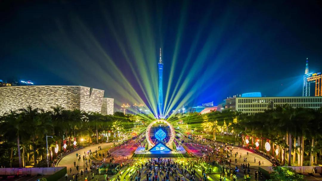 第十届广州国际灯光节盛大启幕！筑梦灯光精彩绽放海心沙！