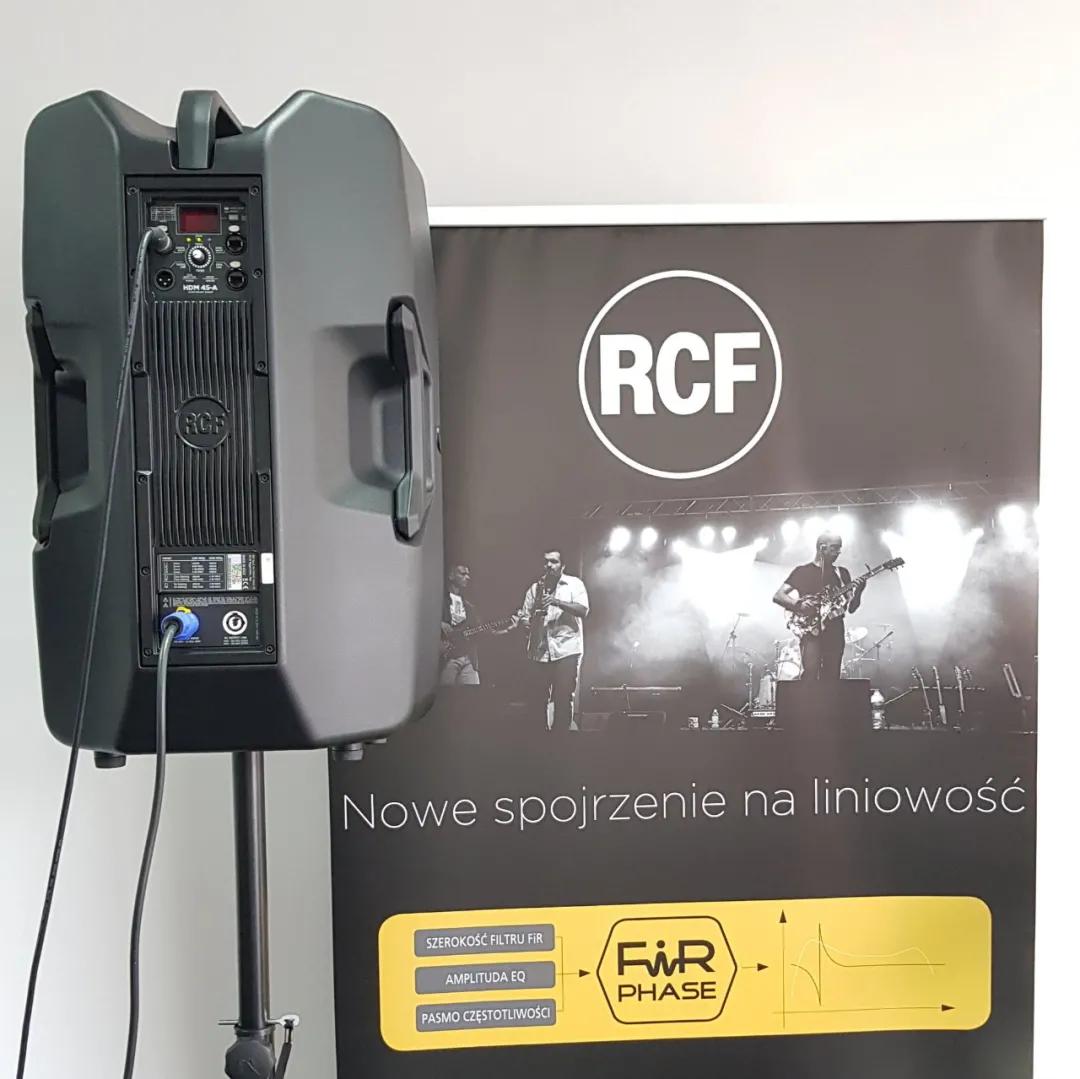 RCF新品丨HDM45-A有源紧凑型扬声器系统