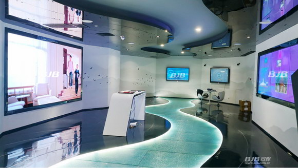科技赋能 同辉信息打造建行金融科技展厅