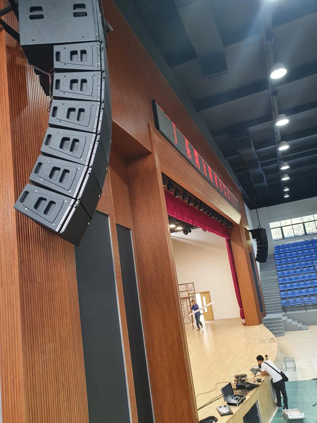 KULEDY携LA210双10线阵助力广东南方职业学院