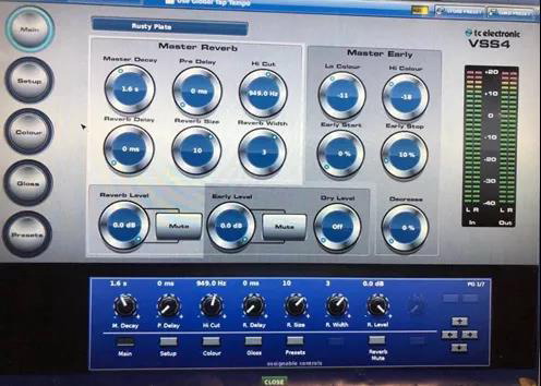 MIDAS PRO1/2数字调音台固件升级后，你不能不知道的声音色染好工具：VSS4效果器