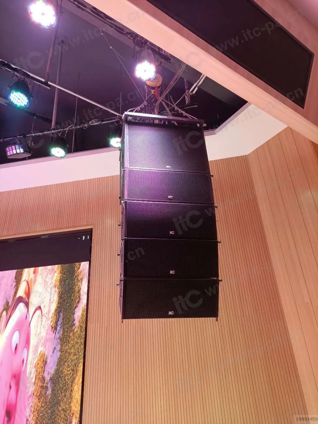 【itc录播、LED屏、舞台灯光、会议扩声案例】湖北大冶市尹家湖幼儿园
