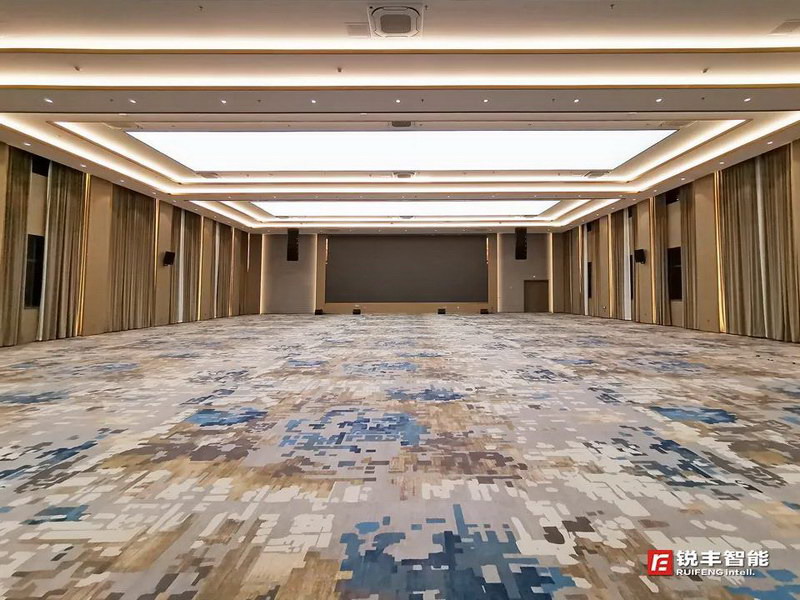 锐丰智能”RF”线阵列扬声器系统走进景德镇市人民政府