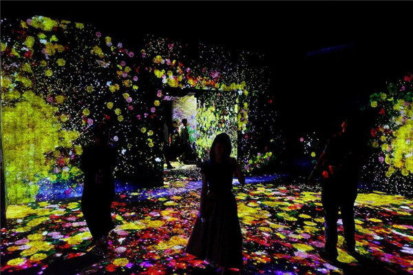 打破虚拟世界与现实世界的边界的EPSON TeamLab