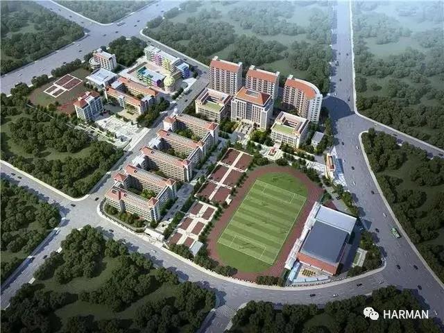 哈曼钕磁线阵音箱系统成功应用于福建省多所校园礼堂及报告厅
