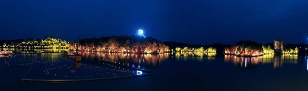 金手指奖|八尔湖旅游风景区文旅夜游项目