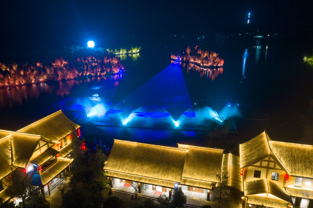 金手指奖|八尔湖旅游风景区文旅夜游项目