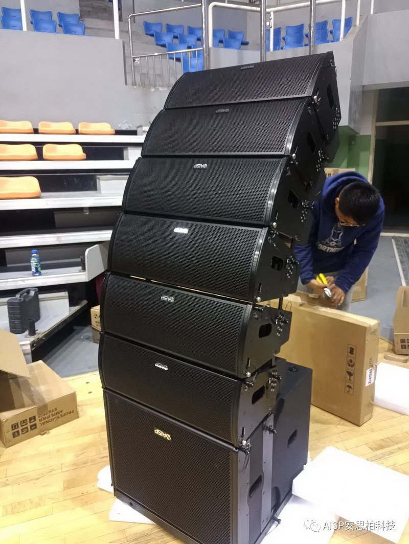 AISP扩声系统应用于宁夏理工学院体育馆！