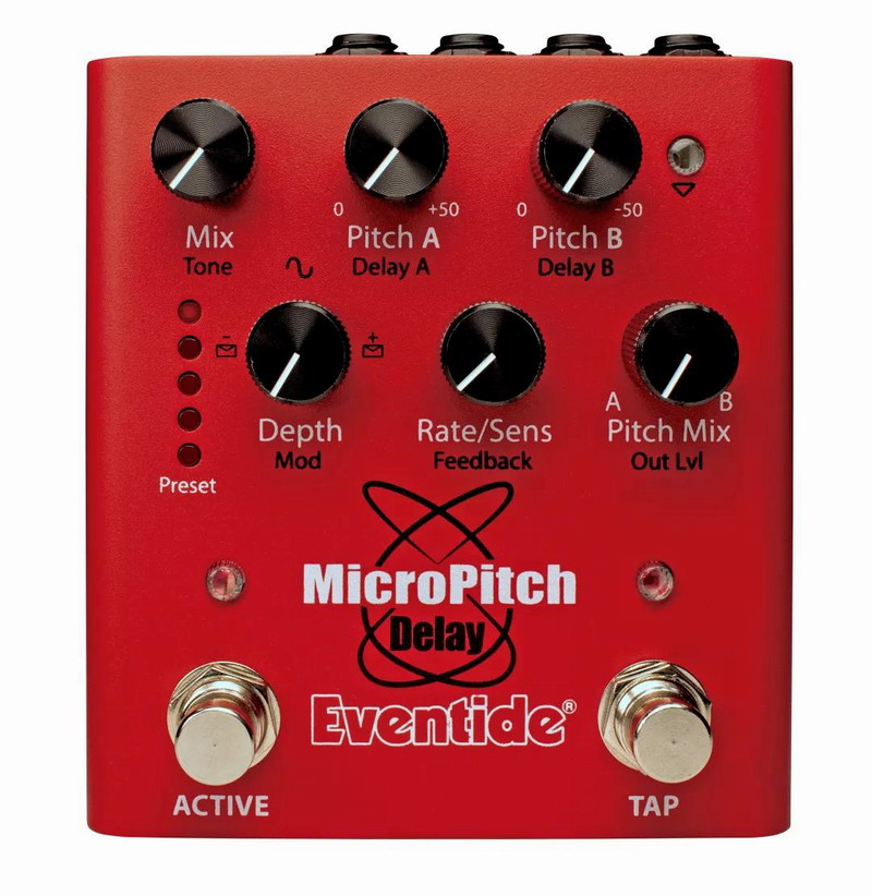Eventide发布MicroPitch Delay：微移调延迟单块效果器