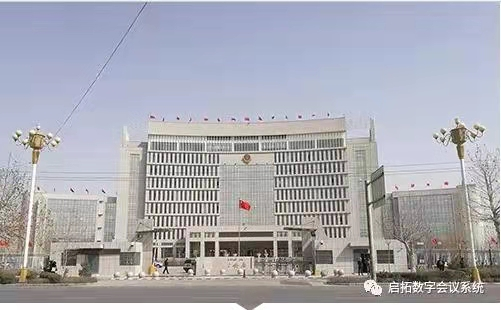 启拓（QITUO）入驻某公安局指挥中心，其下辖所有派出所会议室也均采用启拓会议话筒
