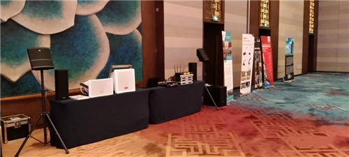 迪斯企业受邀参加“高端LED显示与会议扩声系统产品”推介会